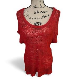 Dex Red Knitted Shirt